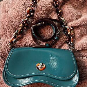 Coachtopia Teal Mini Bag